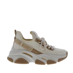 Steve Madden Project Dames Sneaker Cream/Gold
