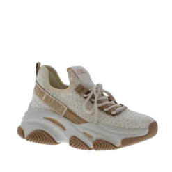 Steve Madden Project Dames Sneaker Cream/Gold