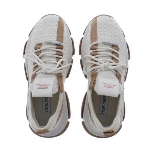 Steve Madden Project Dames Sneaker Cream/Gold