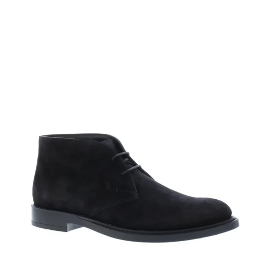 Tod's Classic Suede Heren Boot Zwart