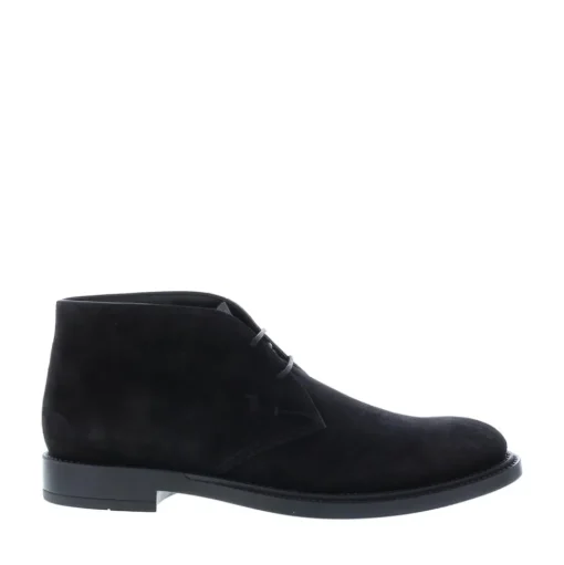 Tod's Classic Suede Heren Boot Zwart