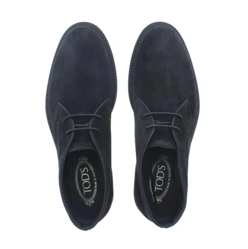Tod's Classic Suede Heren Boot Zwart