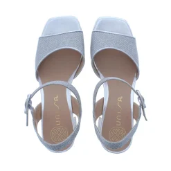 Unisa Odran Dames Sandalet EV Silver