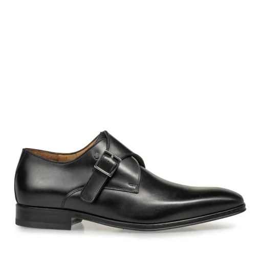 Van Bommel 30146 Raffa Heren Gespschoen Black