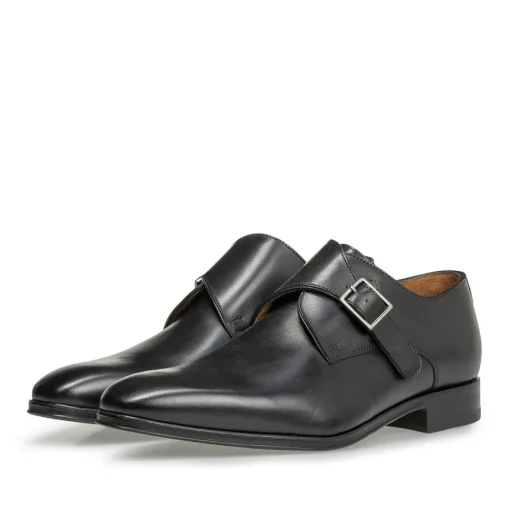 Van Bommel 30146 Raffa Heren Gespschoen Black