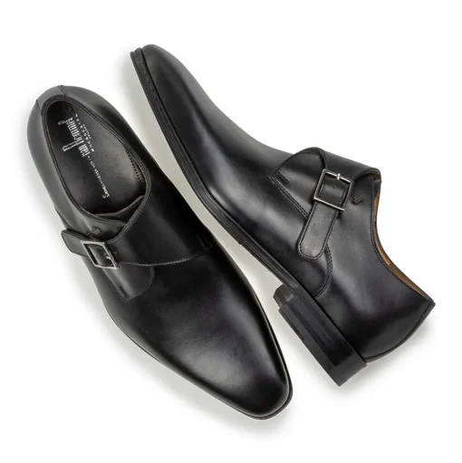 Van Bommel 30146 Raffa Heren Gespschoen Black