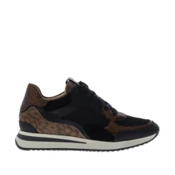 VIA VAI Nora Sooth Dames Sneaker 11-1071 Kenia combi Noce