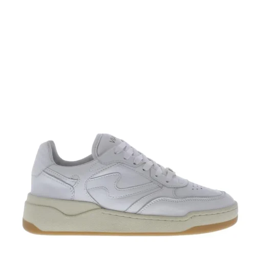 VIA VAI Sam Levi Dames Sneaker 02-001 Vitello combi Bianco