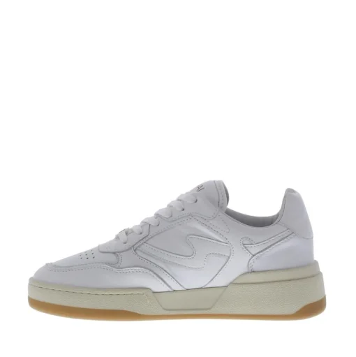 VIA VAI Sam Levi Dames Sneaker 02-001 Vitello combi Bianco