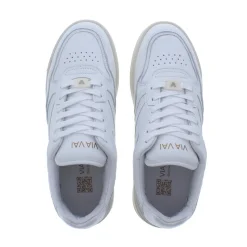 VIA VAI Sam Levi Dames Sneaker 02-001 Vitello combi Bianco