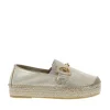 Viguera Dames Espadrille Elista Sahara Platino