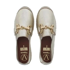 Viguera Dames Espadrille Elista Sahara Platino