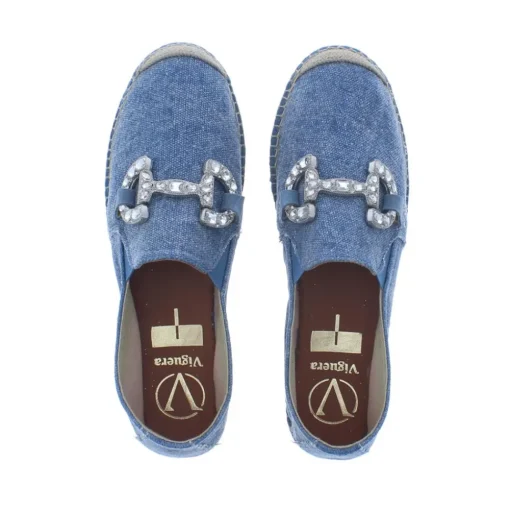 Viguera Dames Espadrille Vaquero