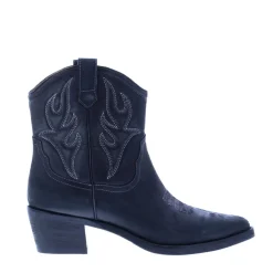 Vivian Ray Ulrike Western Kort Black Cow Crust