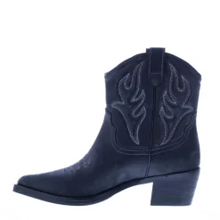 Vivian Ray Ulrike Western Kort Black Cow Crust