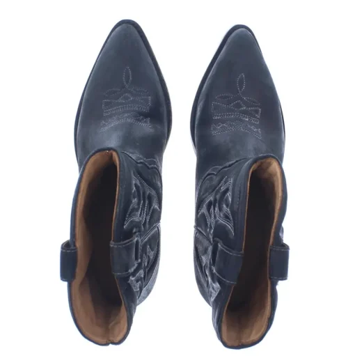Vivian Ray Ulrike Western Kort Black Cow Crust