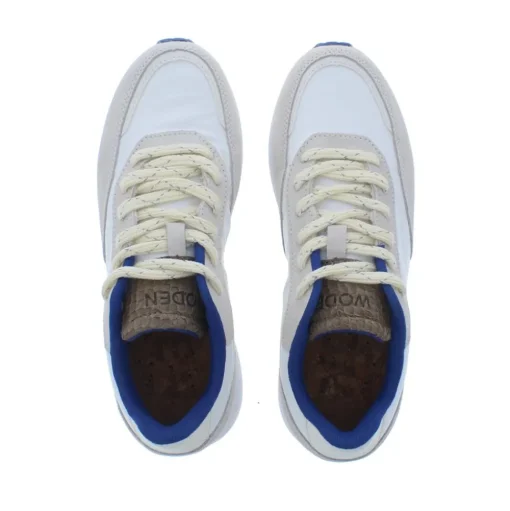 Woden Nellie Soft Dames Sneaker 908 Blue Moon