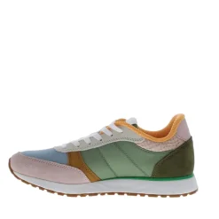 Woden Ronja Dames Sneaker 911 Algae Multi