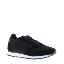 Woden Ydun Suede Mesh II Dames Sneaker Black