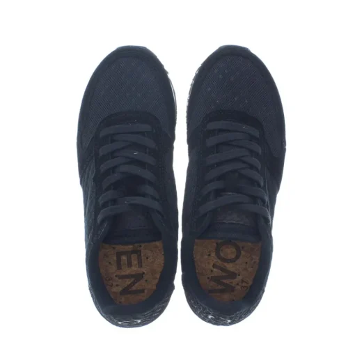 Woden Ydun Suede Mesh II Dames Sneaker Black