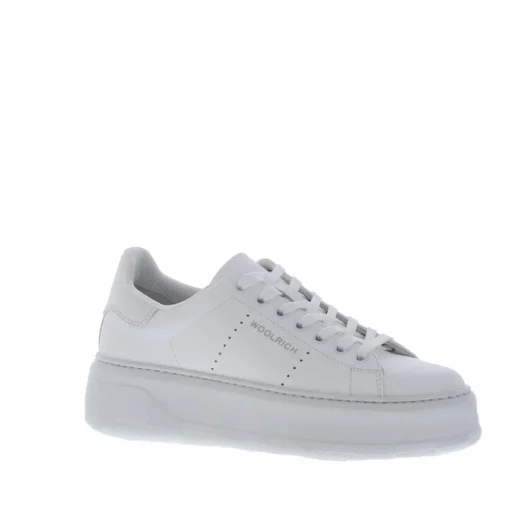 Woolrich Chunky Court Dames Sneaker Bianco
