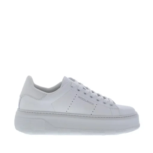 Woolrich Chunky Court Dames Sneaker Bianco