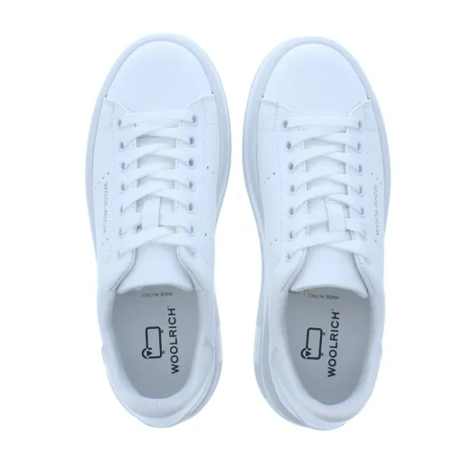 Woolrich Chunky Court Dames Sneaker Bianco