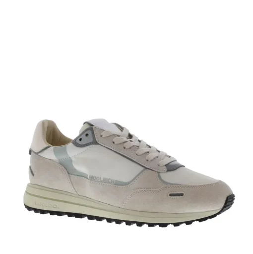 Woolrich Heren Retro Sneaker 2180 Bianco