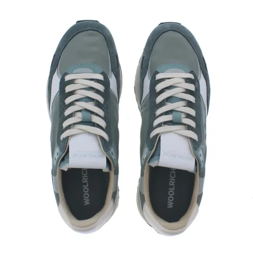 Woolrich Heren Retro Sneaker 2240 Verde