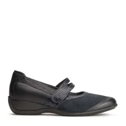 Xsensible Palermo Dames Bandschoen Navy Piton