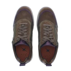 Xsensible Valletta HX Dames Veterschoen Bronze Combi